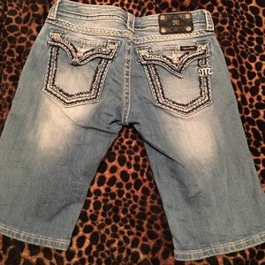 Miss Me Bermuda Shorts